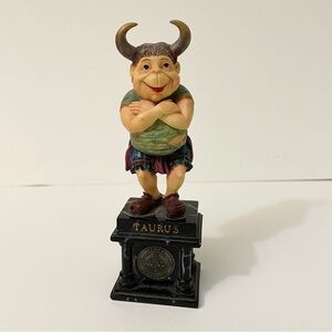 Vintage 2002 The Laaf Efteling Collection Taurus Zodiac Figurine